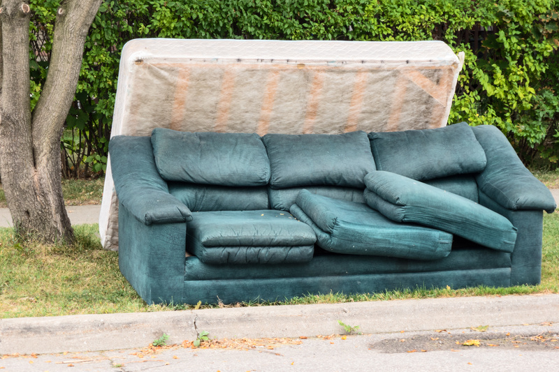 Abandoned Mattress and Couch